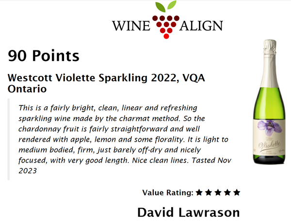 Westcott Vineyards Violette Sparkling