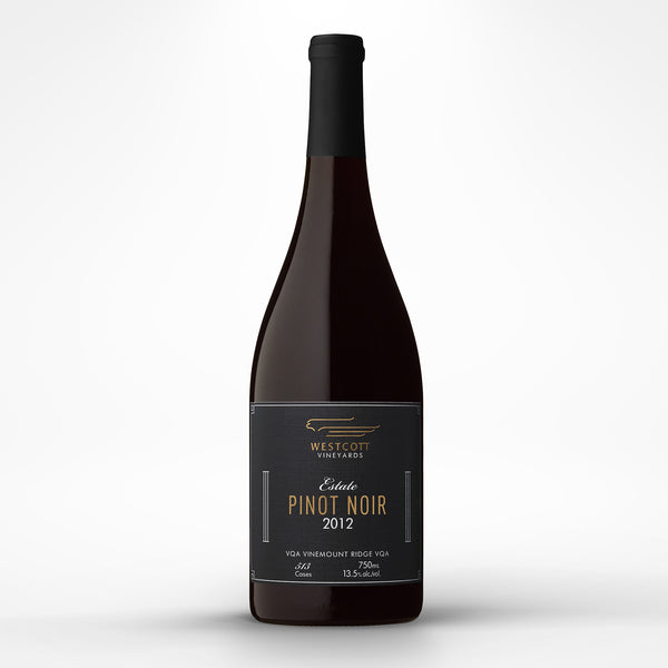 2012 Estate Pinot Noir - Westcott Wines