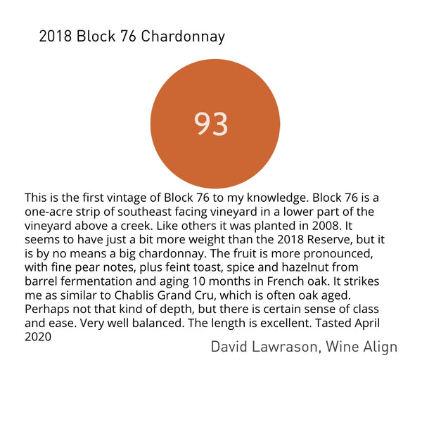 2018 Block 76 Chardonnay