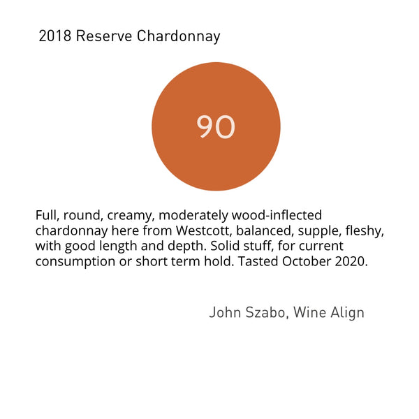 2018 Reserve Chardonnay