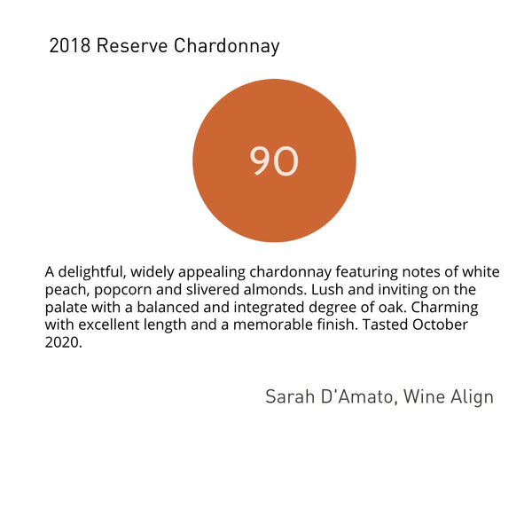 2018 Reserve Chardonnay