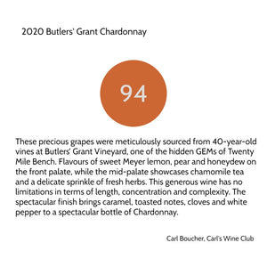 Butlers' Grant Chardonnay 2020