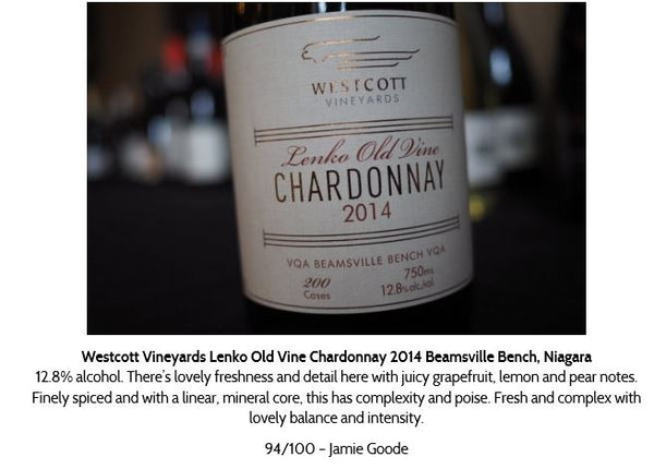 2014 Lenko Old Vines Chardonnay - Westcott Wines